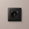 Toolight Viengubas Lizdas Su Įžeminimu + 2x Usb-a Oste Jnh003-g Juodas