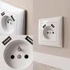 Toolight Viengubas Lizdas Su Įžeminimu + 2x Usb-a Oste Jnh003-g Baltas