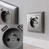 Toolight Viengubas Lizdas Su Įžeminimu + 2x Usb-a Oste Jnh003-g Pilkas