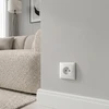 Toolight Viengubas Lizdas Su Įžeminimu Ir Rėmeliu Oste Jnh001-g Baltas
