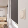 Toolight Žaliuzių Jungiklis Su Rėmeliu Oste Jnh009-w rusvai gelsvas
