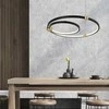 Pakabinamas šviestuvas Toolight Žiedinė LED lempa + nuotolinio valdymo pultas APP692-30-50 Juoda