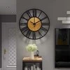 Tutumi Sieninis laikrodis Loft Round 35 cm Metal/Wood MC70902