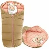 Tutumi Vaikiškas miegmaišis 4w1 Sheep rusvai gelsvas-Rožinė