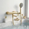Vonios maišytuvas Rea Arcos Brushed Gold
