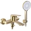 Vonios maišytuvas REA AVALON Brushed Gold
