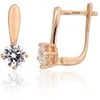 Auksiniai auskarai moterims Diamond Sky "Juno Gold XXIX"