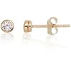Auksiniai auskarai moterims Diamond Sky "Juno Gold"