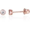 Auksiniai auskarai moterims Diamond Sky "New Classic VI"