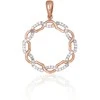 Auksinis pakabukas su deimantais Diamond Sky "Omega II"