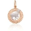 Auksinis pakabukas – zodiako ženklas "Avinas VII"