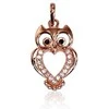 Auksinis pakabukas"Owl VIII" iš raudono 585 prabos aukso