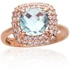 Auksinis žiedas Diamond Sky "Morrigan VI" iš raudono, 585 prabos aukso