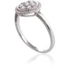 Auksinis žiedas su deimantais Diamond Sky "Diamond Flower II"