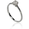 Auksinis žiedas su deimantais Diamond Sky "Solitaire VI"