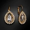 Diamond Sky Jewelry Auskarai moterims DiamondSky „Celestial Drop (Rose Patina)“ su Swarovski kristalais
