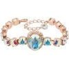 Diamond Sky Jewelry Apyrankė moterims DiamondSky „Sofia II (Aurora Borealis)“ su Swarovski kristalais