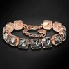 Diamond Sky Jewelry Apyrankė moterims DiamondSky „Imperial (Sidabrinis Night)“ su Swarovski karoliukais