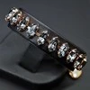 Diamond Sky Jewelry Apyrankė moterims DiamondSky „Ornella II (Sidabrinis Night)“ su Swarovski kristalais