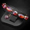 Diamond Sky Jewelry Apyrankė moterims DiamondSky „Chic II (Light Siam Shimmer)“ su Swarovski kristalais