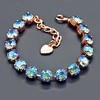 Diamond Sky Jewelry Apyrankė moterims DiamondSky „Classic (Light Sapphire Shimmer)“ su Swarovski kristalais