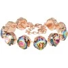 Diamond Sky Jewelry Apyrankė moterims DiamondSky „Glare IV (Vitrail Medium)“ su Swarovski karoliukais