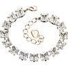 Diamond Sky Jewelry Apyrankė moterims DiamondSky „Princess“ su Swarovski kristalais