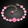 Diamond Sky Jewelry Apyrankė moterims DiamondSky „Glare II (Lotus Rožinė DeLite)“ su Swarovski kristalais