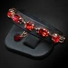 Diamond Sky Jewelry Apyrankė moterims DiamondSky „Chic II (Scarlet)“ su Swarovski kristalais