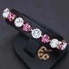 Diamond Sky Jewelry Apyrankė moterims DiamondSky „Romantic Tenderness II (Rose)“ su Swarovski kristalais