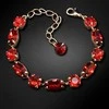 Diamond Sky Jewelry Apyrankė moterims DiamondSky „Chic II (Scarlet)“ su Swarovski kristalais