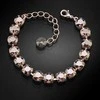 Diamond Sky Jewelry Apyrankė moterims DiamondSky „Classic II (Rose Gold)“ su Swarovski karoliukais
