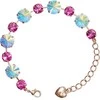 Diamond Sky Jewelry Apyrankė moterims DiamondSky „Vortex II (Aurora Borealis / Fuchsia)“ su Preciosa kristalais