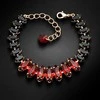 Diamond Sky Jewelry Apyrankė moterims DiamondSky „Ornella (Light Siam / Jet)“ su Swarovski kristalais