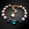 Diamond Sky Jewelry Apyrankė moterims DiamondSky „Vortex II (Emerald, Aurore Boreale)“ su Swarovski kristalais