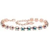 Diamond Sky Jewelry Apyrankė moterims DiamondSky „Classic III (Aurora Borealis)“ su Swarovski kristalais