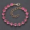 Diamond Sky Jewelry Apyrankė moterims DiamondSky „Classic III (Rose)“ su Swarovski kristalais