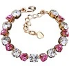 Diamond Sky Jewelry Apyrankė moterims DiamondSky „Romantic Tenderness II (Rose)“ su Swarovski kristalais