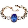 Diamond Sky Jewelry Apyrankė moterims DiamondSky „Sofia II (Sapphire)“ su Swarovski kristalais