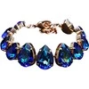 Diamond Sky Jewelry Apyrankė moterims DiamondSky „Crystal Drop II (Bermuda Mėlyna)“ su Swarovski kristalais