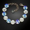 Diamond Sky Jewelry Apyrankė moterims DiamondSky „Vortex (Arurore Boreale)“ su Swarovski kristalais