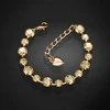 Diamond Sky Jewelry Apyrankė moterims DiamondSky „Classic IV (Golden Shadow)“ su Swarovski kristalais