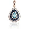Diamond Sky Jewelry Auksinis pakabukas su deimantais Diamond Sky "Royal" iš raudono, 585 prabos aukso
