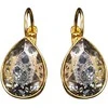Diamond Sky Jewelry Auskarai „Kristalinis lašas (Rose Patina)“ su Swarovski kristalais