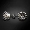 Diamond Sky Jewelry Auskarai moterims DiamondSky „Vintage VII (Juodas Patina)“ su Swarovski kristalais