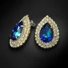 Diamond Sky Jewelry Auskarai moterims DiamondSky „Jasmine (Bermuda Mėlyna)“ su Swarovski kristalais