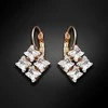 Diamond Sky Jewelry Auskarai moterims DiamondSky „Crystal Twister“ su Swarovski kristalais