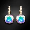 Diamond Sky Jewelry Auskarai moterims DiamondSky „Glare VII (Aurore Boreale)“ su Swarovski kristalais