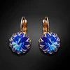 Diamond Sky Jewelry Auskarai moterims DiamondSky „Vintage III (Sapphire)“ su Swarovski kristalais