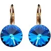 Diamond Sky Jewelry Auskarai moterims DiamondSky „Clarice II (Bermuda Mėlyna)“ su Swarovski kristalais